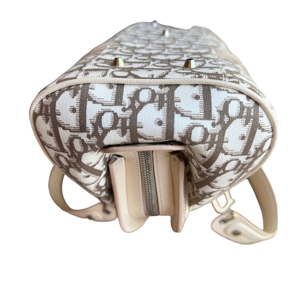 CHRISTIAN DIOR Diorissmo canvas handbag with floral embellishment, Never used - Picture 8 of 16